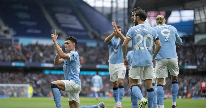 英超20亿德比大战！曼联新帅首秀：为0-3复仇 2大核心对决|埃尔林-哈兰德|哈兰德|曼城|曼市德比|阿莫林_新浪新闻